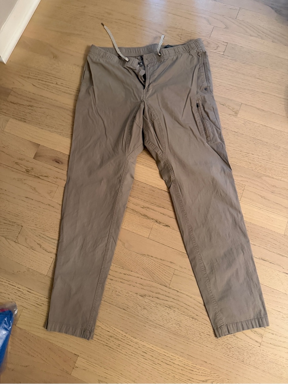 Vuori ripstop Drawstring Chinos - Taupe